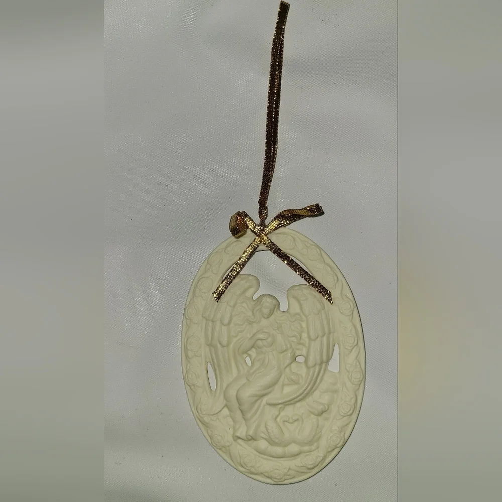 PartyLite 2003 VINTAGE ANGEL‎ OF LOVE ORNAMENT IN BOX